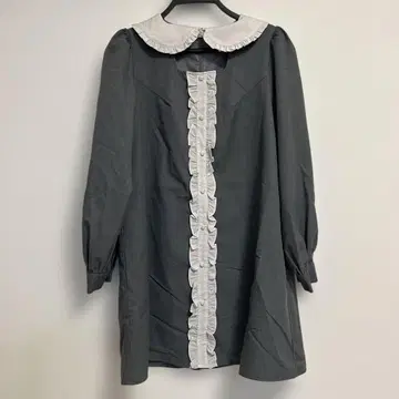 새상품 앙크루즈 긴팔 원피스 프릴 옷깃