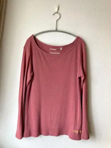 [ 아호프헴프 ] 롱 티셔츠 스칼렛 면린넨