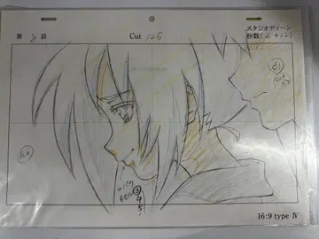 쓰르라미 울 적에 제8화 레이아웃 소노자키 시온