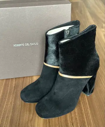 미사용 새상품 ROBERTO DEL CARLO 숏부츠