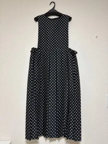 bulle de savon 도트 무늬 원피스 오버롤 스커트