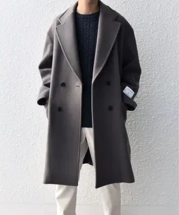 SHIPS any 더블 체스터 코트 그레이 L 사이즈