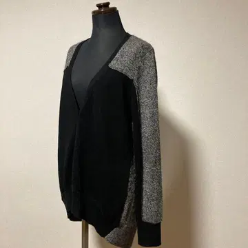 vivoli 비볼리 / 미사키 상사 바이컬러 캐시미어 100% 가디건