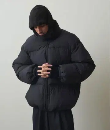 [ 한정판 ] 스티븐 앨런 블랙 다운 자켓 M