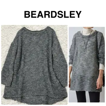 2023년 비어즐리 니트 스웨터 그레이 프리 사이즈