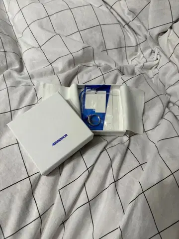 ADERSOR 실버 반지 파란색 스톤