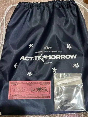 TXT ACT:TOMORROW 업그레이드 혜택 냅색 키링