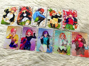 5등분의 신부 아틀리에 캐릭터 카드 컴플리트 세트