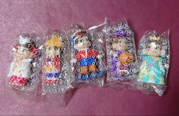 페코짱 키링 세트 5종