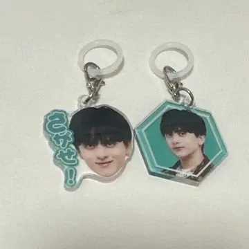 7m!n 키세 레가 메지루시 아크릴 키링 2개 세트