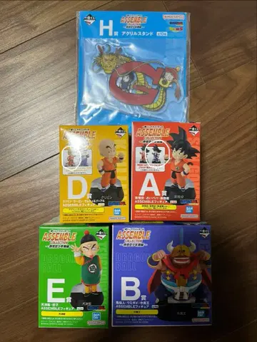 제일복권 드래곤볼 어셈블 컬렉션 A (레어) B, D, E, H