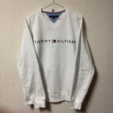TOMMY HILFIGER 화이트 맨투맨