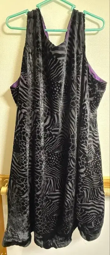 원피스 드레스 블랙 퍼플