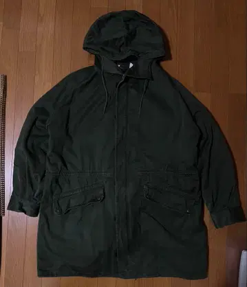 60s 프랑스군 M64 필드 파카 모즈 코트 라이너 포함