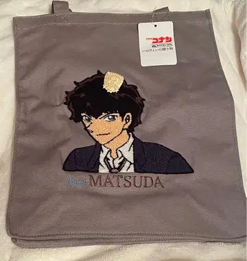 명탐정 코난 마츠다 진페이 경찰학교조 할로윈 선물 경찰 핀즈 토트백