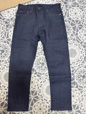 UNIQLO 셀비지 청바지 슬림핏 32인치