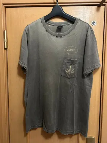 05SS 넘버나인 데미지 가공 조인트 포켓 티셔츠