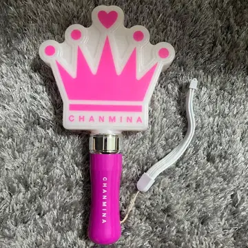 CHANMINA 응원봉 왕관형 핑크
