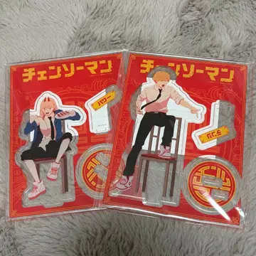 덴지 파워 난자타운 체인소 맨 콜라보 아크릴 스탠드