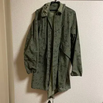 80년대 미군 실물 나이트 디저트 카모 후드티 XS