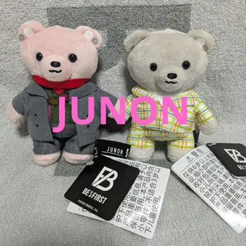 BE:FIRST JUNON 봉제 인형 곰 2체 세트