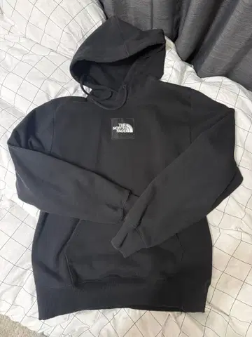 THE NORTH FACE 블랙 후드티 L