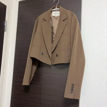 Ray BEAMS 브라운 테일러드 자켓