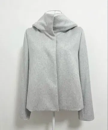 미사용 새상품 [ UNTITLED ] 숏 기장 후디드 코트