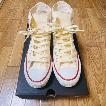 CONVERSE ALL STAR 하이컷 스니커즈 크림