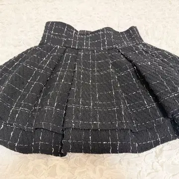 미셸 마카롱 michellMacaron 슬림 레그 스커트 트위드 s