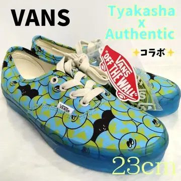 새상품급 VANS Tyakasha x Authentic 콜라보 스니커즈
