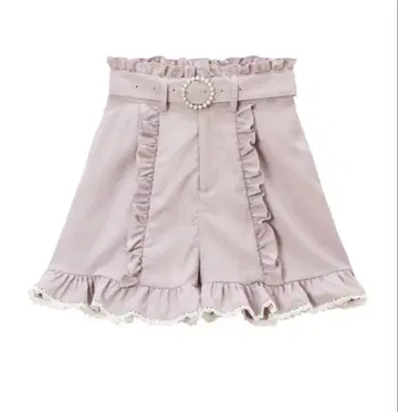 지뢰 프릴 레이스 숏팬츠