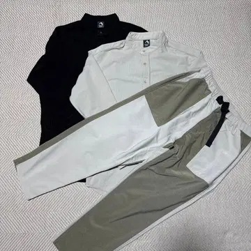 묶음 판매 워크맨 코듀로이 셔츠 2장 팬츠 1장 셋업 M