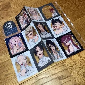 즉시 결제 무료배송 점프SQ. 부록 극락거리 클리어 플레이크 시트