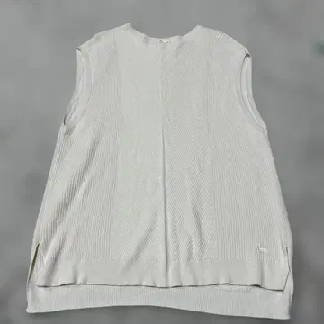 DECOY MORE 데코이모아 빅 사이즈 니트 베스트 크림 계열 4L