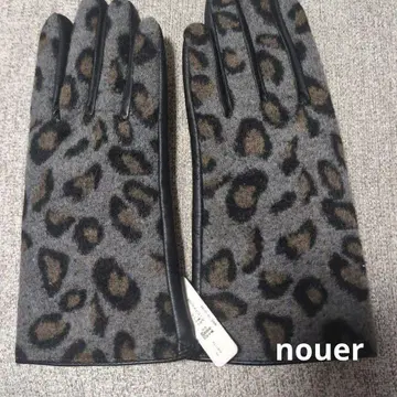 nouer 레오파드 무늬 장갑