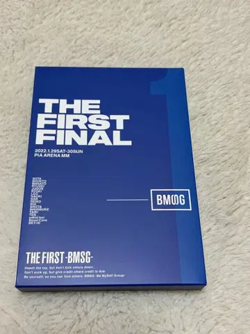 BMSG 한정판 THE FIRST FINAL-2DVD