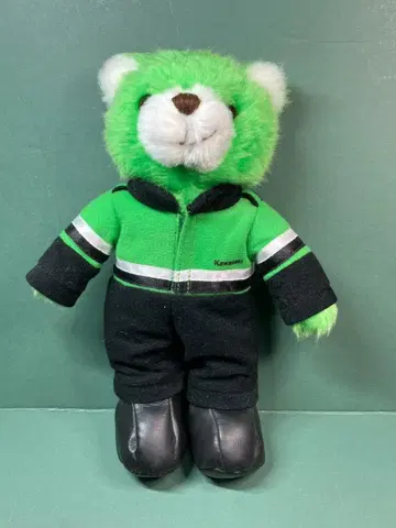 초레어 / Kawasaki 가와사키 레이싱 수트 곰 봉제 인형