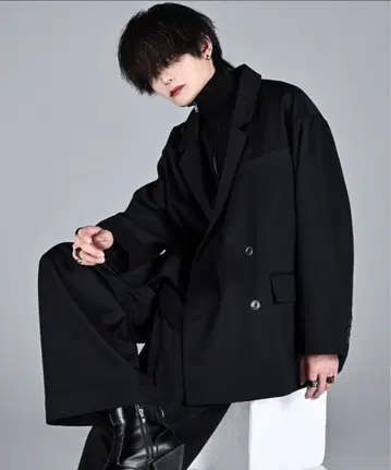 TR 더블 크로스 루즈 테일러드 더블 자켓 S 사이즈