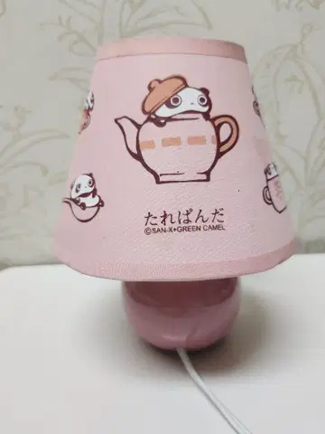 축 늘어진 팬더 오야스미 라이트 스탠드 타레판다 룸 라이트