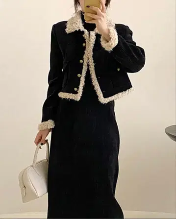 코듀로이 블랙 셋업 M 사이즈