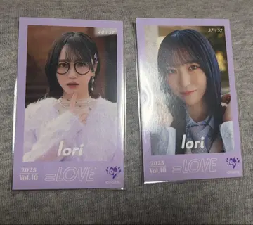 노구치 이오리 미니 사진 vol.10 2종 세트 초특급 도주중 자켓 사진