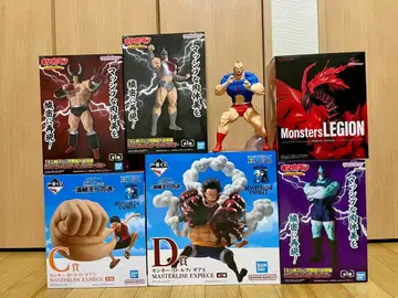 근육맨 원피스 유희왕 피규어 7종 세트