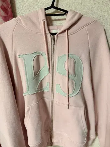 ILLIGO 지퍼 후드티 핑크 S