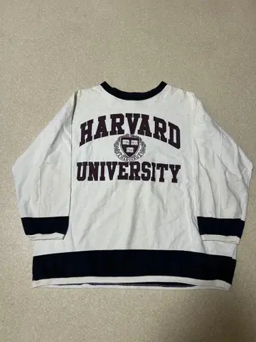 80s 하버드 7부 소매 셔츠