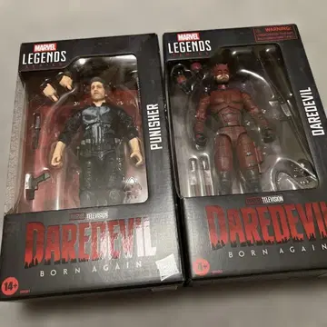 마블 레전드 데어데블 퍼니셔 세트