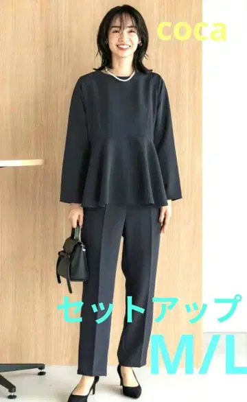 coca 셋업 M/L 네이비