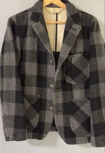 BEAUTY&YOUTH 체크 무늬 자켓 S 사이즈