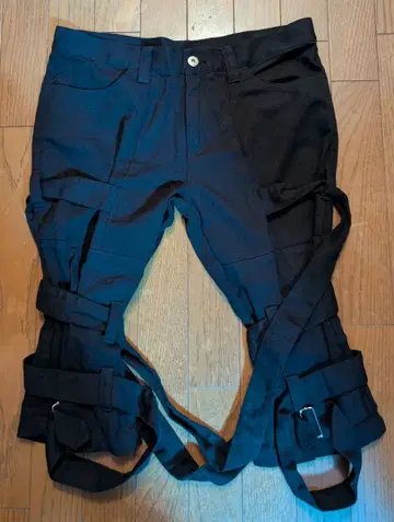 헬캣펑크 하프 본지티 팬츠