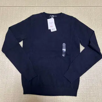 UNIQLO 유니클로 캐시미어 100% 크루넥 스웨터 S 블랙